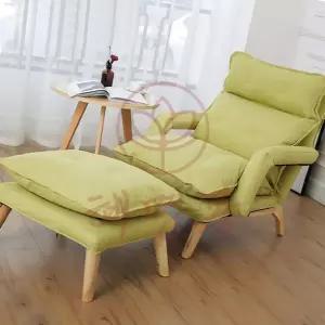 혜명몰 소파 세트 그린 1인용 각도 풋스툴 침실의자 일인쇼파 거실의자