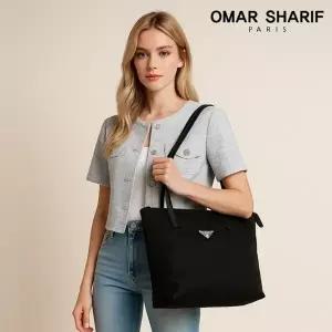 소가죽 트림 여성 숄더백 겸 쇼퍼백 OS176