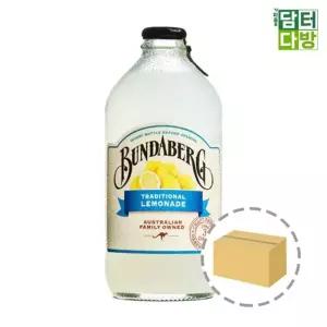상쾌한 청량감 분다버그 트래디셔널 레몬에이드 375ml (12병)