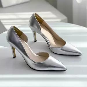 인기상품 언밸런스 사이드 오픈 스틸레토 펌프스 하이힐 9cm [W6443ED_260331]