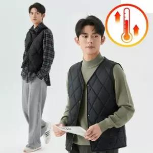 남자조끼 남성 방한조끼 후리스 기모 깔깔이 겨울