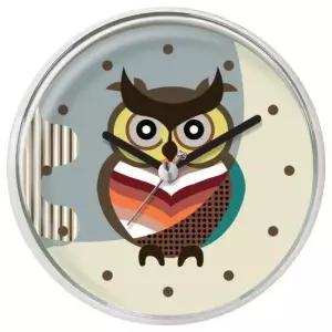 미니시계 흡착시계 다용도 캐릭터 방수시계 CN-849CC부엉이C