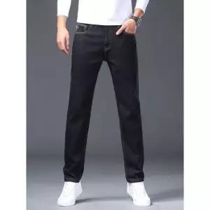 남친 팬츠 청 스판 슬랙스 솔리드 가을겨울 데일리 럭셔리 배기핏 프리미엄 다올4