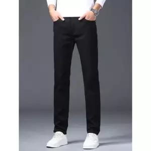 남성 팬츠 스키니진 배기핏 프리미엄 블랙진 가을겨울 스판 꿀벌 데일리 다올4