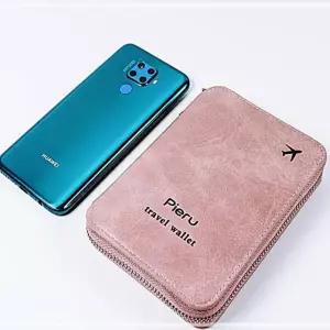 교통카드 차단 선물명함집 RFID 지갑형 여권케이스 해킹 방지 IWFGB96W