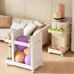 요가매트 요가 매트 기구 수납 보관함 정리 폼롤러 트롤리 정리함 이동식 수납장