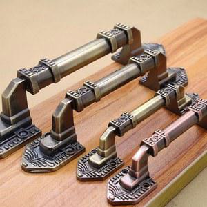 골동품 알루미늄 합금 유럽 서랍 플러시 핸들 장식 가구 나무 헛간 문 손잡이