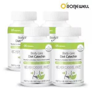 [롯데백화점]로니웰 [로니웰] 바디케어 다이어트 카테킨 60정 x 4병 (총 4개월분)
