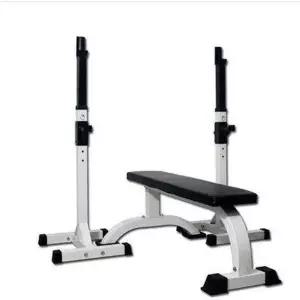 벤치프레스 거치대 접이식 보관 스쿼트랙 보조대 바벨