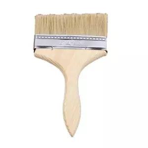 [RIZPICK]단단한 나무 도장 페인트 붓 미술 브러쉬 6호