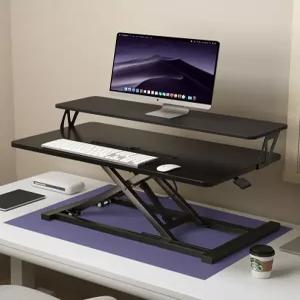 모니터 받침대 높이조절 거치대 리프트업 접이식 컴퓨터 책상 리프트 노트북