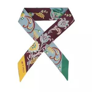 [에트로] 페이즐리 스키니 실크 스카프 154388990