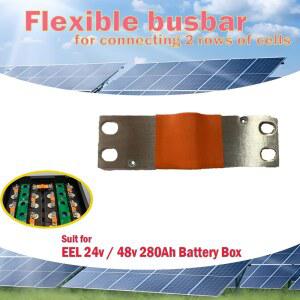 EEL 24v / 48v 배터리 박스용 버스 바 이중 구멍 셀 2줄 연결에