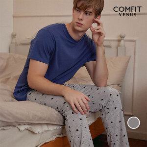 남녀공용 선염 스트라이프 파자마 세트(SYPAE028W)