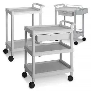 [에이치플러스몰]CART 업소용서빙카트 식당트레이 서랍트롤리 주방웨건