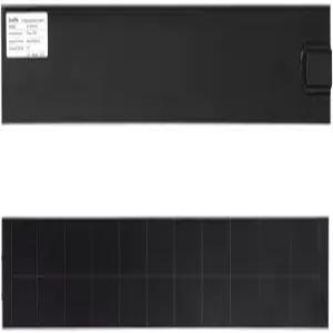 소형 태양광 패널 - 전동 블라인드 윈도우 초인종 카메라 스마트폰용 5V/5W USB 충전기 내장 전압 안정화