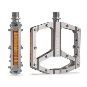 [미국배송] MZYRH 산악 자전거 페달 로드 마운틴 BMX MTB용 9/16인치 미끄럼 방지 경량 알루미늄 합금 페달