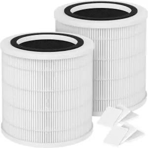 고비라이프 H7126 미니 공기청정기 필터 2개 아로마 패드 액세서리 6개와 호환되는 FCFMY 2팩 교체