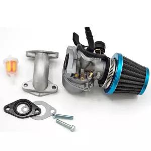 호환   범용 기화기 PZ19 19mm 70 90 110 125cc ATV 쿼드 4 휠러 먼지 자전거 용 에어 필터 기화기 포함