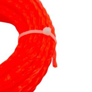 다루구 3.0mm  15m 잔디 깎기 나일론 트리머 로프 브러시 커터 라인 와이어 깎는 기계 액세서리