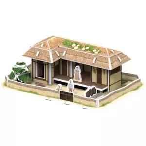 출산 종이 완구 WC706 락 MSCT 페이 초가집