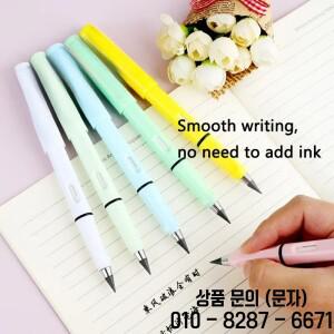 10 개/대 무제한 영원한 새 연필 잉크 없음 쓰기 미술 스케치 편지지 카와이 펜 학교 용품