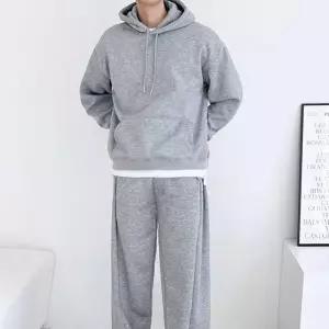 남자트레이닝세트 기모 후드티 조거 와이드팬츠 트레이닝복 데일리 세트