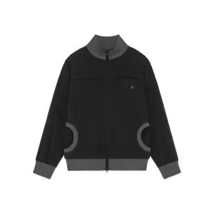 브랜드정품 THE COLDEST MOMENT TCM cozy line jersey zip-up (black) 132874