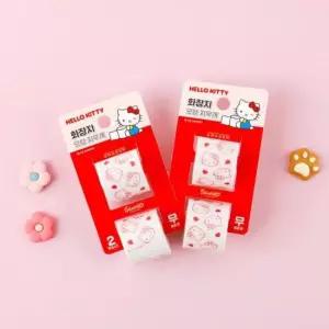 [문구] 산리오 화장지 모양 지우개 헬로키티 -18EA