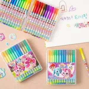 [문구] 캐치 랜덤1개 티니핑 시즌3 24색 사인펜