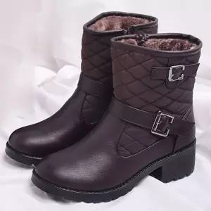 부츠 편한 앵글 신발 어머니 구두 엄마 방한화