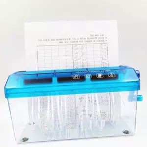 [문구] 페이퍼분쇄기 문서 종이 사무실 작지만뛰어난 서류세단기 촘촘한날