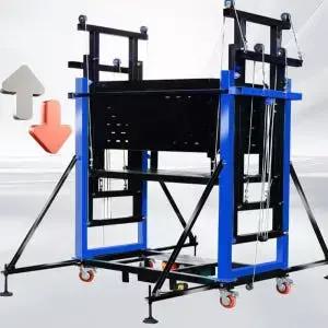 이동식 전동 아시바 건설용 건설 작업대 비계 현장 리프트