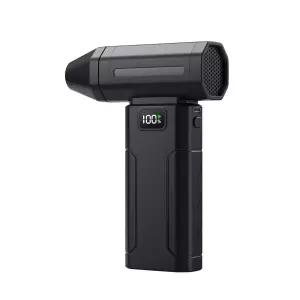 5000W 초고출력 송풍기 블랙 낙엽청소 무선 세차송풍기