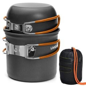 LIXADA 캠핑 조리기구 세트 키트 메시 휴대용 야외 요리