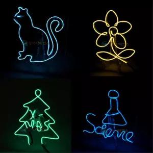 와이어 네온사인 만들기 1인용 과학놀이키트 실험세트 방과후수업 관찰 사이언스