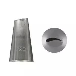 생크림모양팁 베이킹 생크림 모양깍지 120번 꽃잎 눈썹 깍지