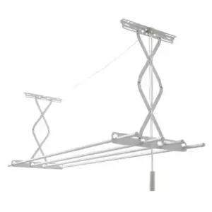 자바라형건조대 리빙코아 자바라형 천정건조대 분체도장