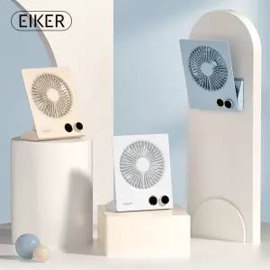 무선선풍기 EIKER 울트라 슬림 벽걸이겸용 리모컨 선풍기 4000mAh