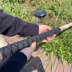 열수축고무 낚시대 손잡이 그립 블랙 40mm 낚시대 고무 튜브 열 수축 손잡이