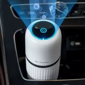 [행복사이소] 미니 휴대용 공기 청정기 담배 음이온 사무실 공부방