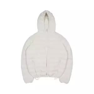 브랜드정품 THE COLDEST MOMENT TCM mini logo raglan light puffer jacket (white) 132852