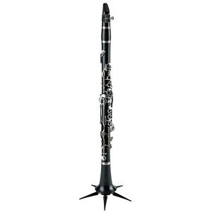 클라리넷 휴대용 스탠드 홀더 지원 5 다리베이스 다기능 a와 B 블랙 악세서리