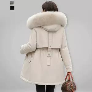 [페이릿][페이릿] 지렌 웜퍼 융기모 퍼안감 후드 패딩 점퍼