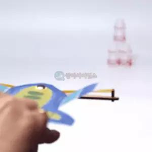 야외놀이 슬링샷 글라이더 5인 조립세트 방과후학습 수업준비물 모형비행 엄마표 활공