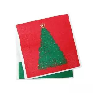 크리스마스 냅킨 트리 테이블 장식 소품 데코 성탄절