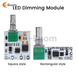 DC3 7V 24V LED 조광기 스트립 있는 스위치가 정전압 무한 모듈 가변 조광 제어용