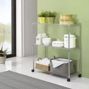 다용도선반 메탈선반 900 3단 다용도실 아파트베란다 좁은 진열대