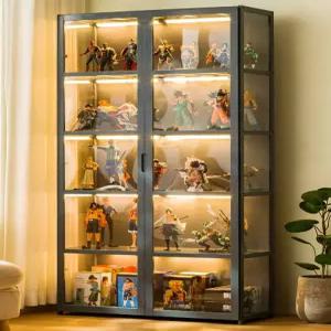 슈퍼 투명 진열장 피규어 인형 정리 쇼케이스 장식장