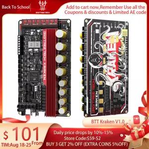 BIGTETECH Kraken V1.1 3D 프린터 마더보드 VORON 2.4 고성능 제어 60V 8축 지원 TMC2160